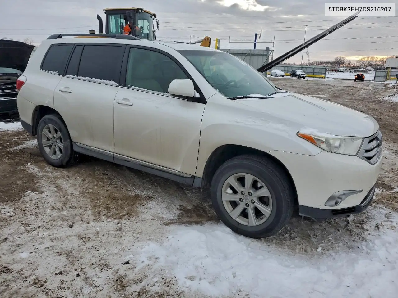 5TDBK3EH7DS216207 2013 Toyota Highlander Base