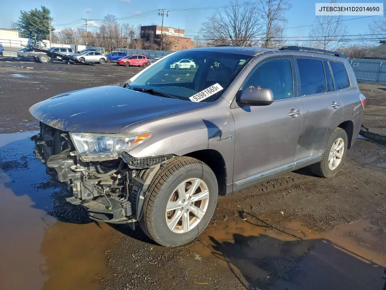 JTEBC3EH1D2014690 2013 Toyota Highlander Hybrid