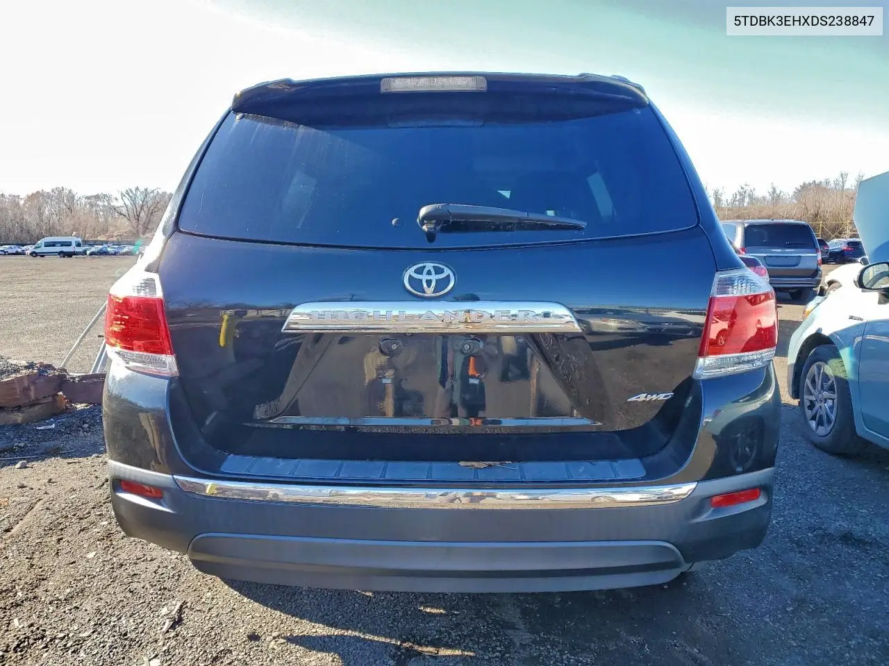 5TDBK3EHXDS238847 2013 Toyota Highlander Base