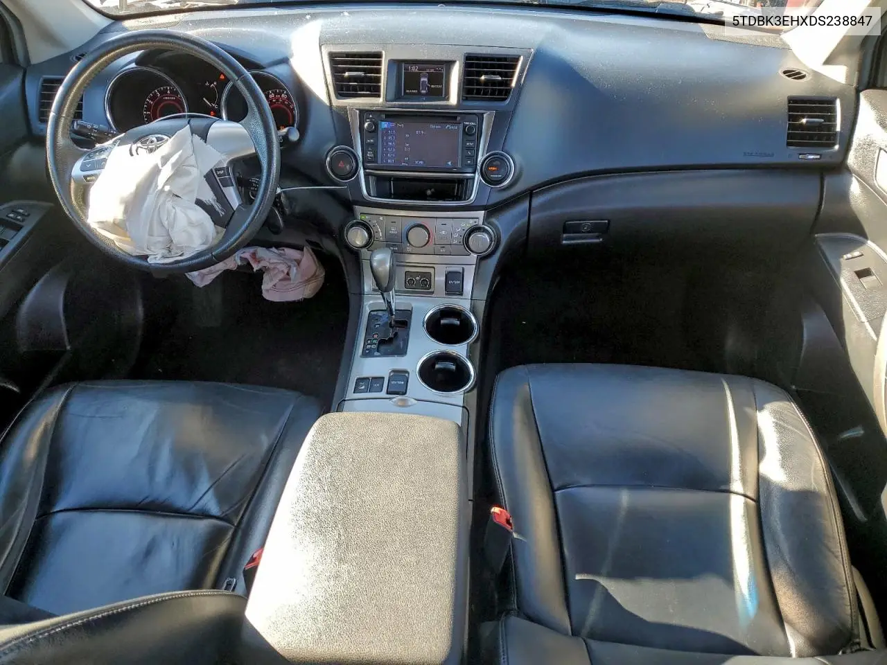 5TDBK3EHXDS238847 2013 Toyota Highlander Base