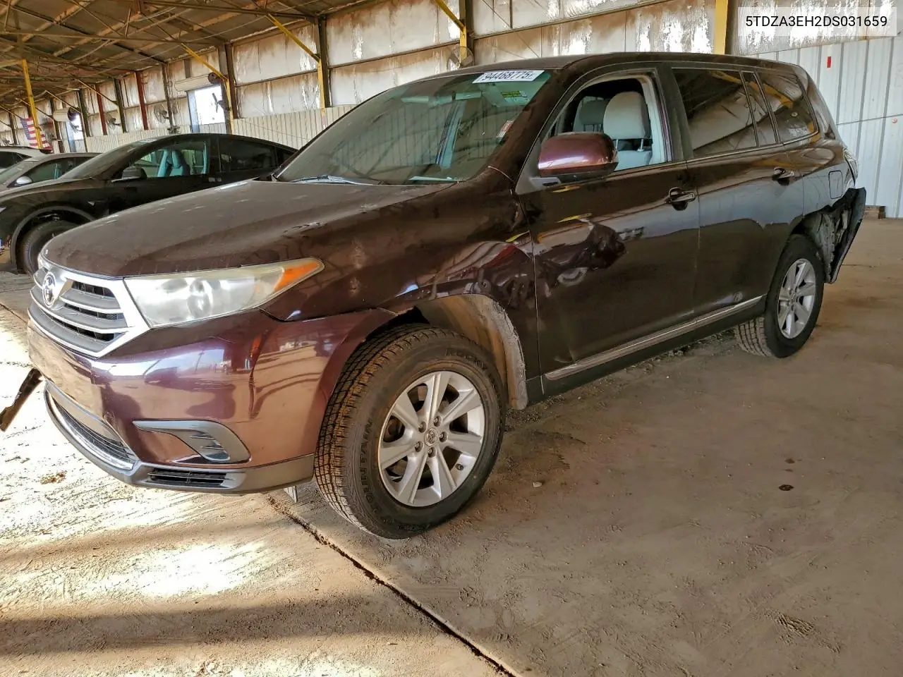 5TDZA3EH2DS031659 2013 Toyota Highlander Base