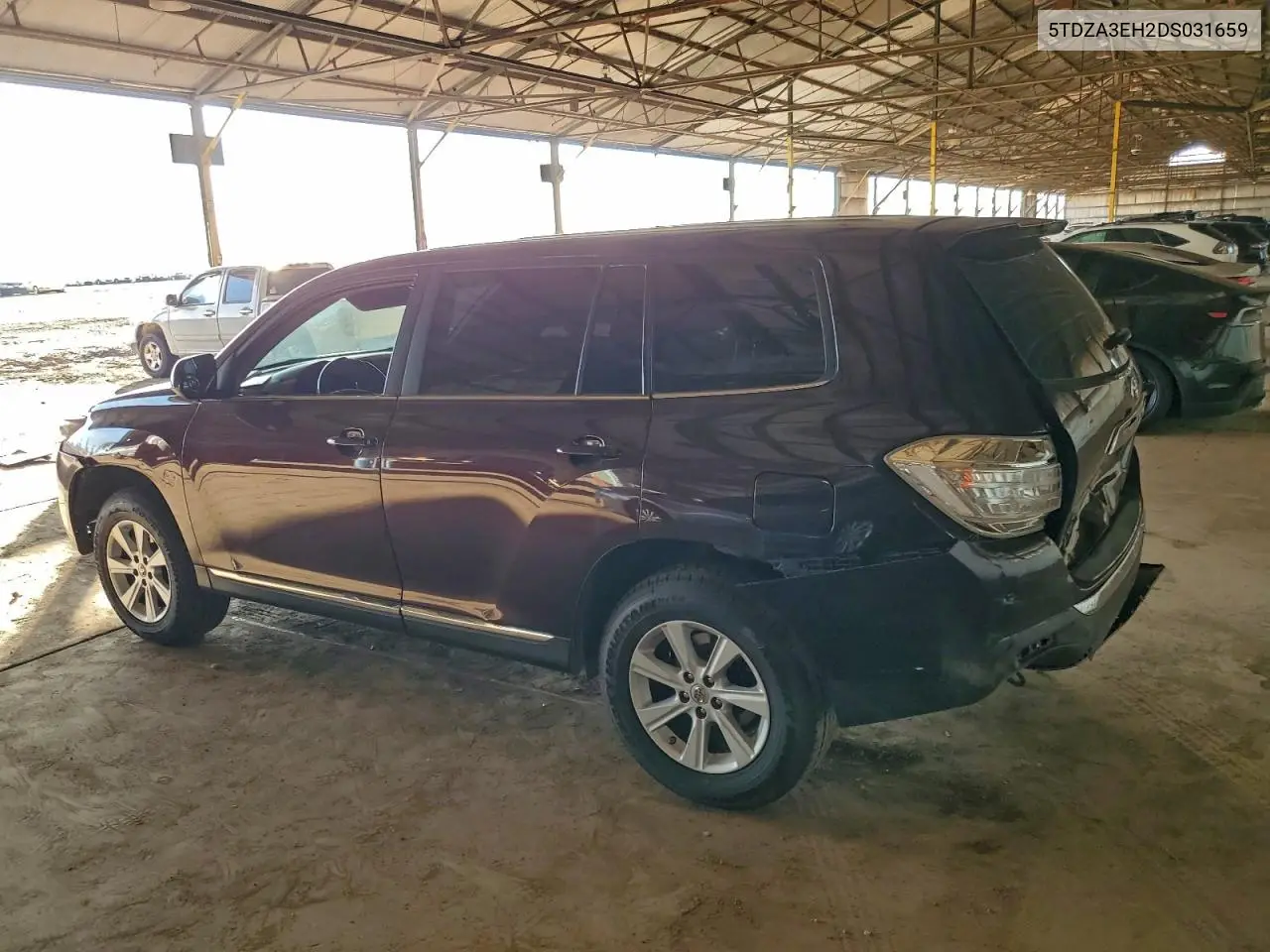 5TDZA3EH2DS031659 2013 Toyota Highlander Base