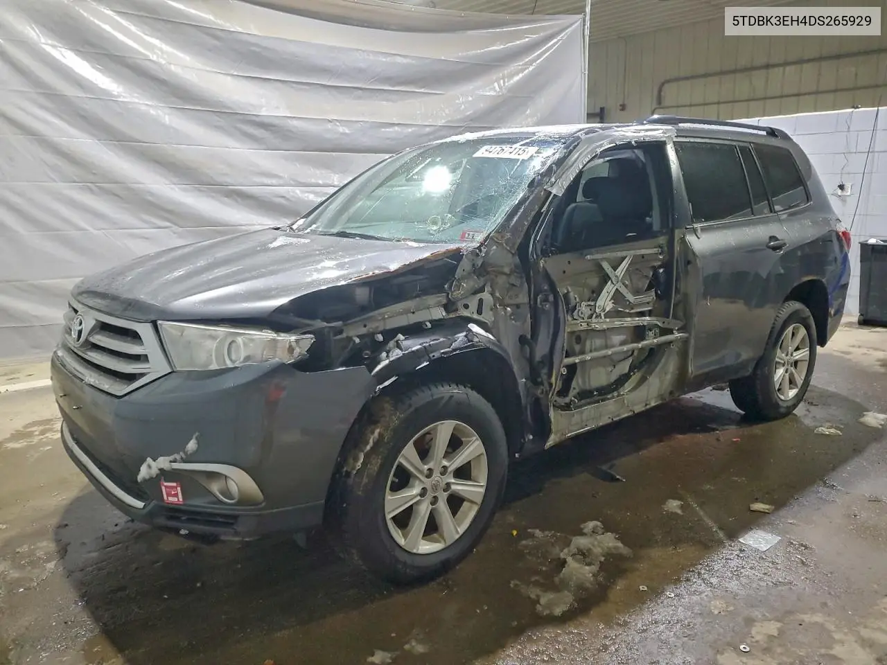 5TDBK3EH4DS265929 2013 Toyota Highlander Base