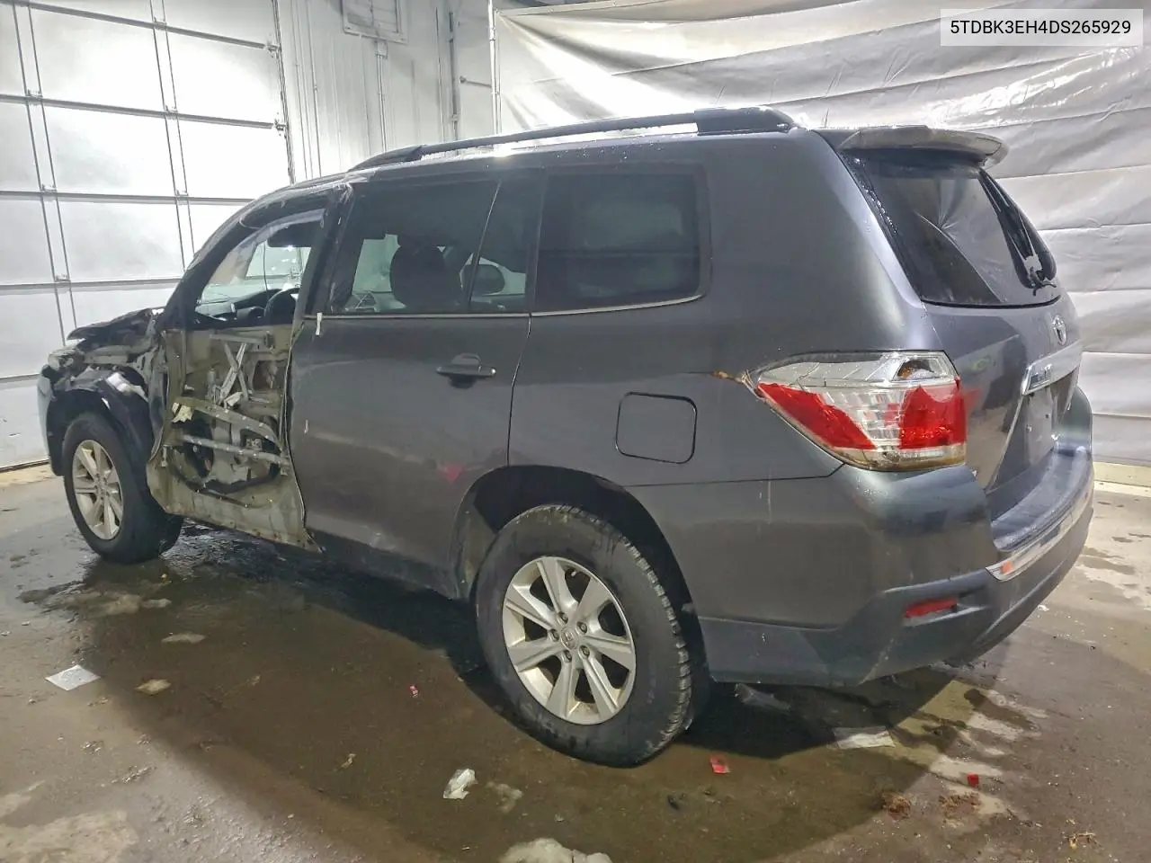 5TDBK3EH4DS265929 2013 Toyota Highlander Base