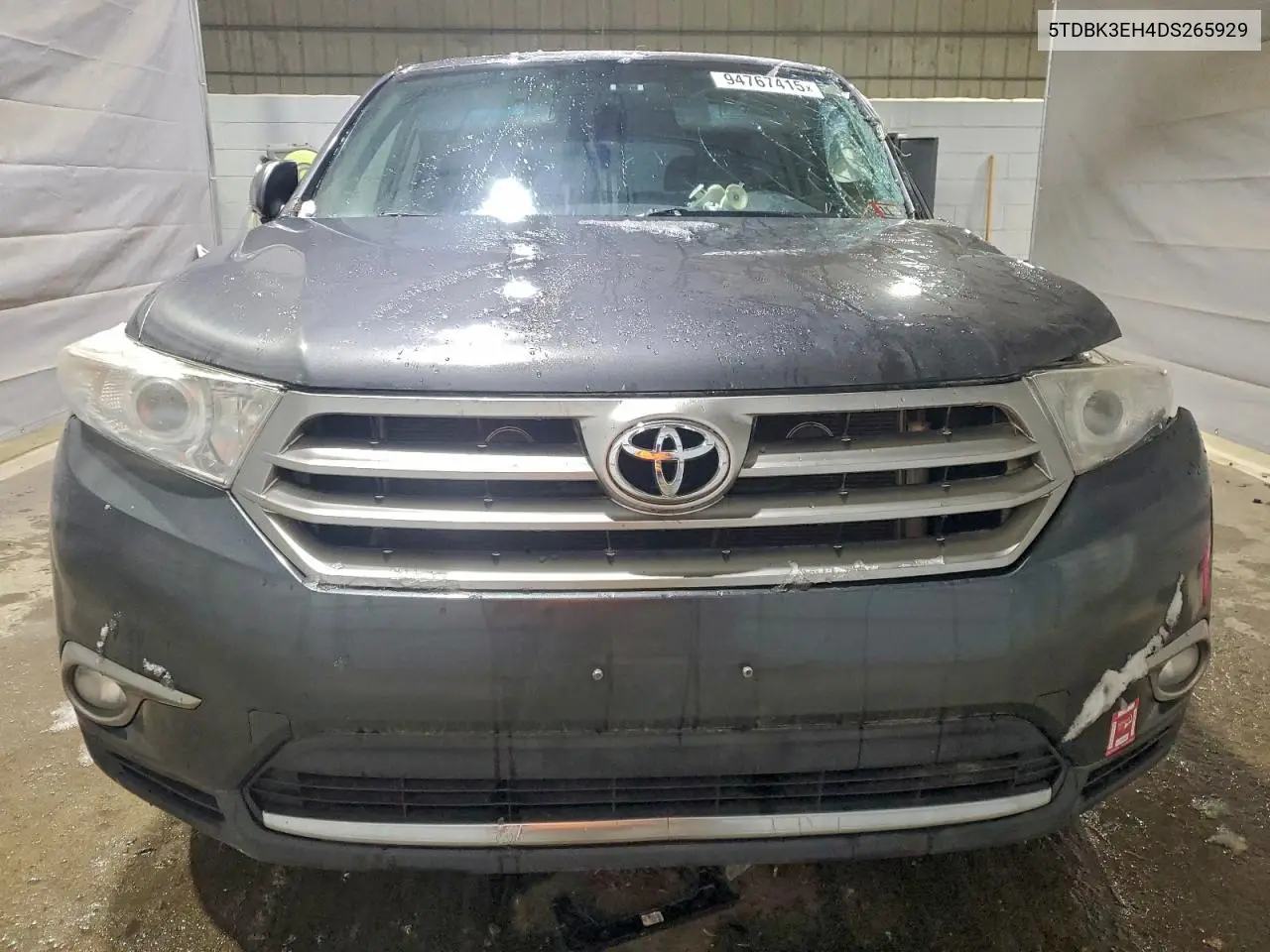 5TDBK3EH4DS265929 2013 Toyota Highlander Base