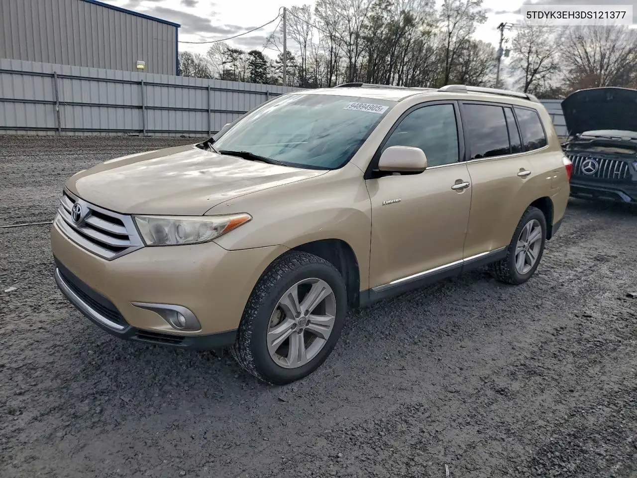 5TDYK3EH3DS121377 2013 Toyota Highlander Limited