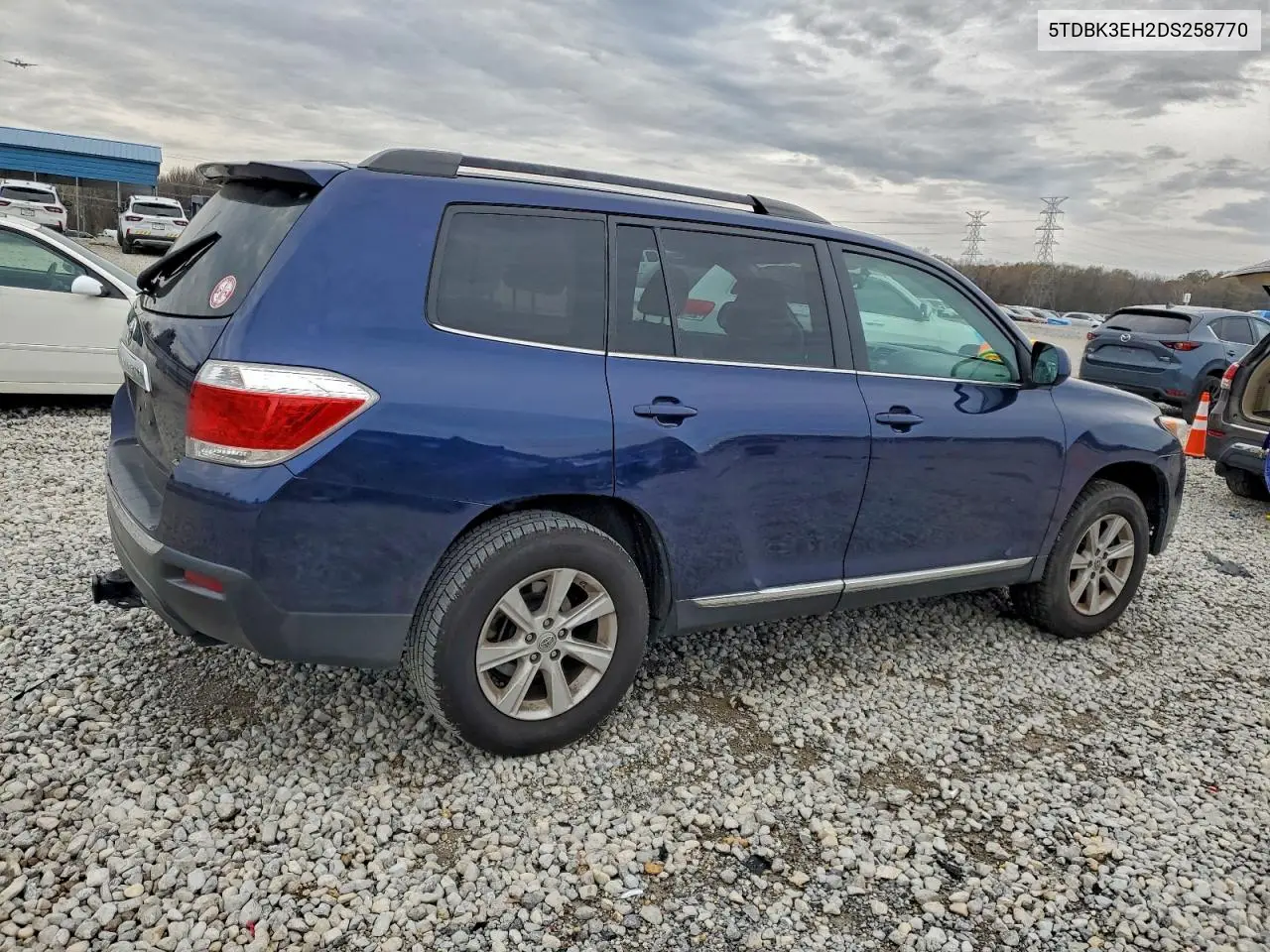 5TDBK3EH2DS258770 2013 Toyota Highlander Base