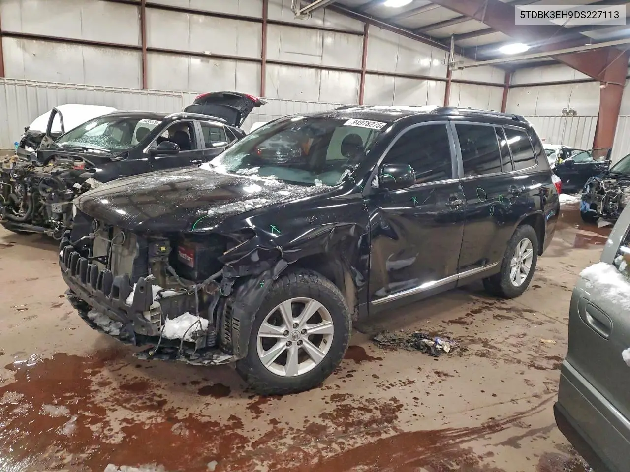 5TDBK3EH9DS227113 2013 Toyota Highlander Base