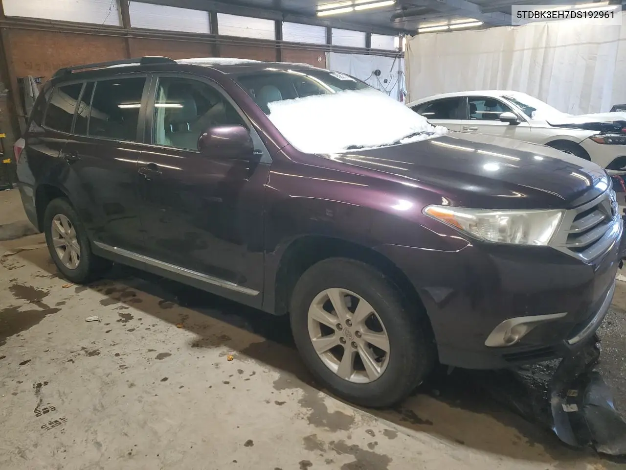 5TDBK3EH7DS192961 2013 Toyota Highlander Base