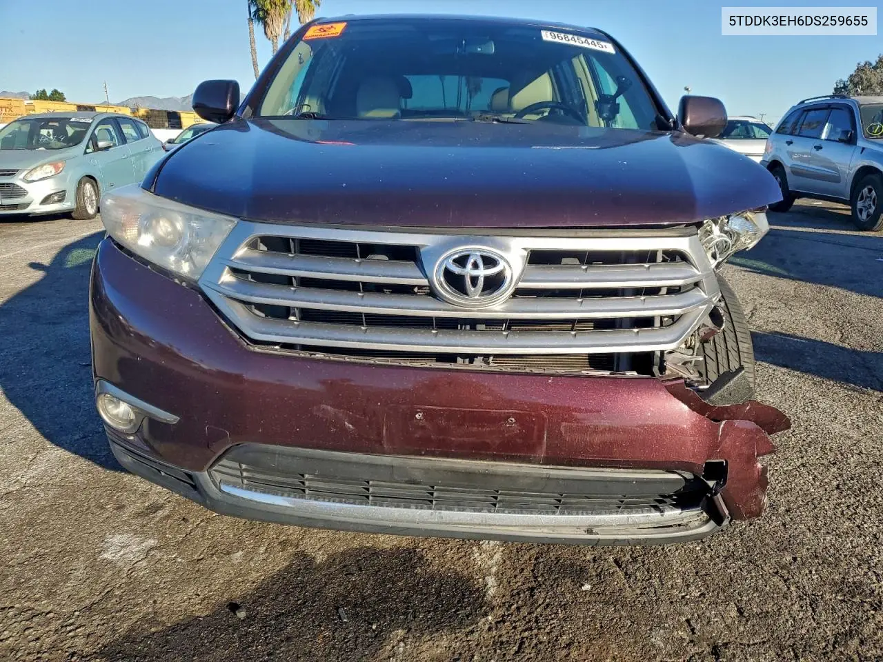 5TDDK3EH6DS259655 2013 Toyota Highlander Limited