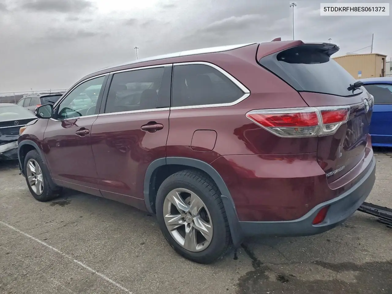 5TDDKRFH8ES061372 2014 Toyota Highlander Limited