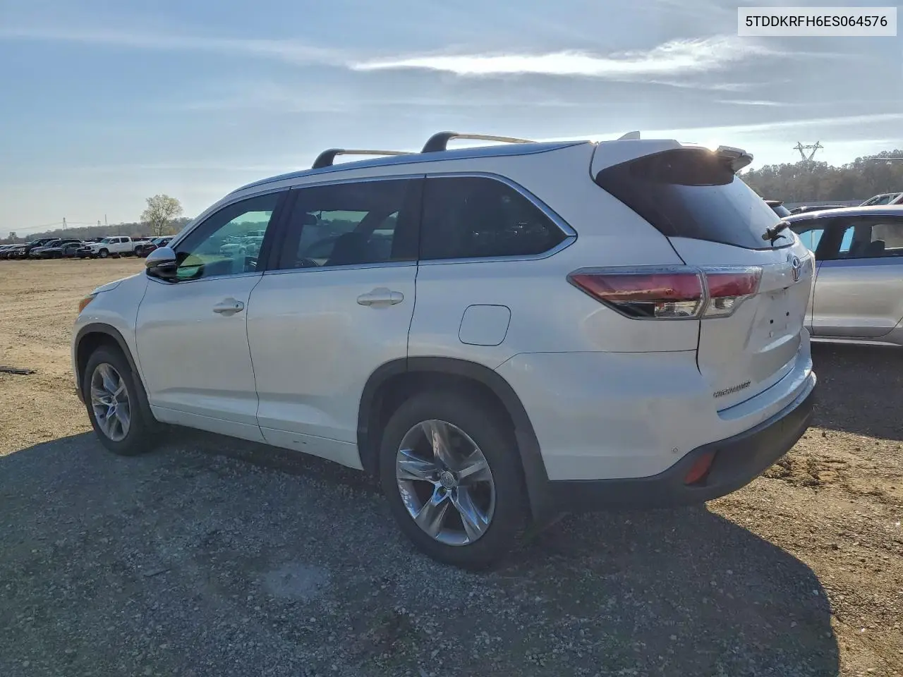 5TDDKRFH6ES064576 2014 Toyota Highlander Limited
