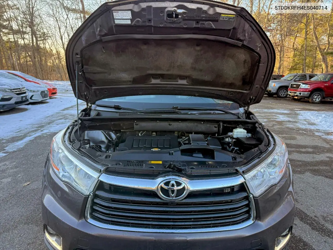 5TDDKRFH4ES040714 2014 Toyota Highlander Limited