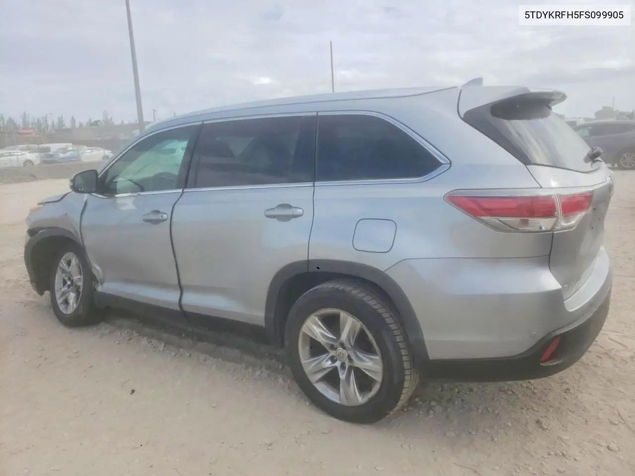 5TDYKRFH5FS099905 2015 Toyota Highlander Limited