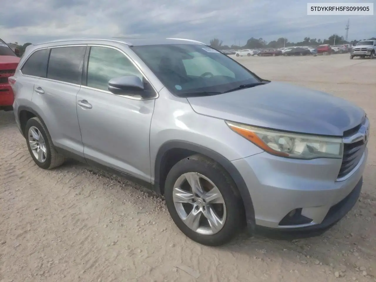 5TDYKRFH5FS099905 2015 Toyota Highlander Limited
