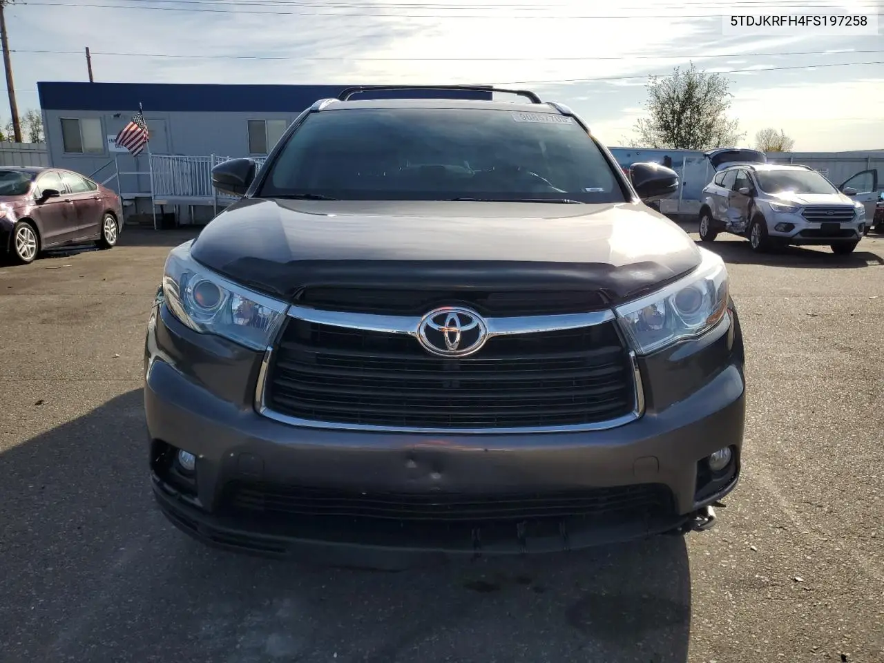 5TDJKRFH4FS197258 2015 Toyota Highlander Xle