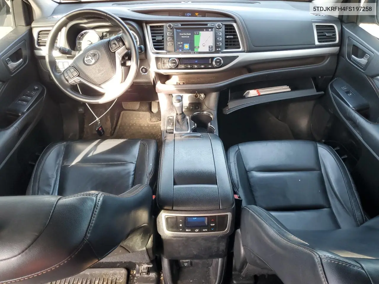 5TDJKRFH4FS197258 2015 Toyota Highlander Xle