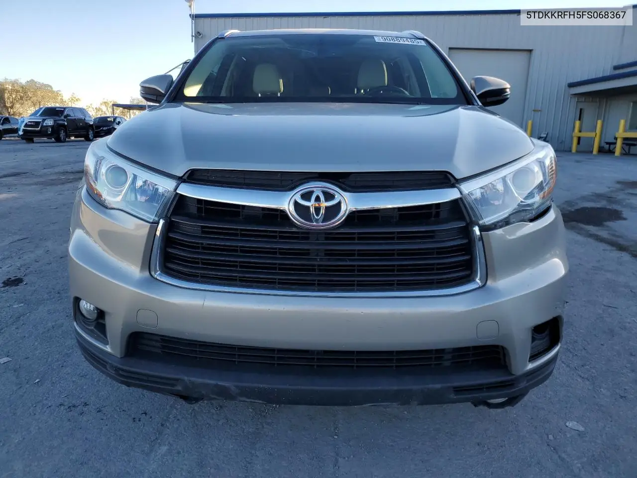 5TDKKRFH5FS068367 2015 Toyota Highlander Xle