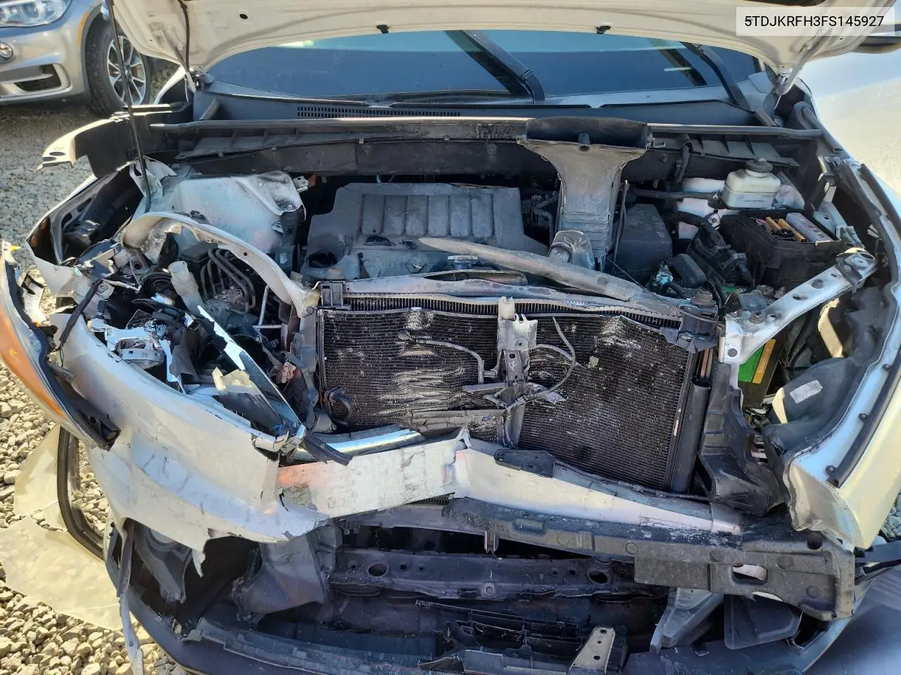 5TDJKRFH3FS145927 2015 Toyota Highlander Xle