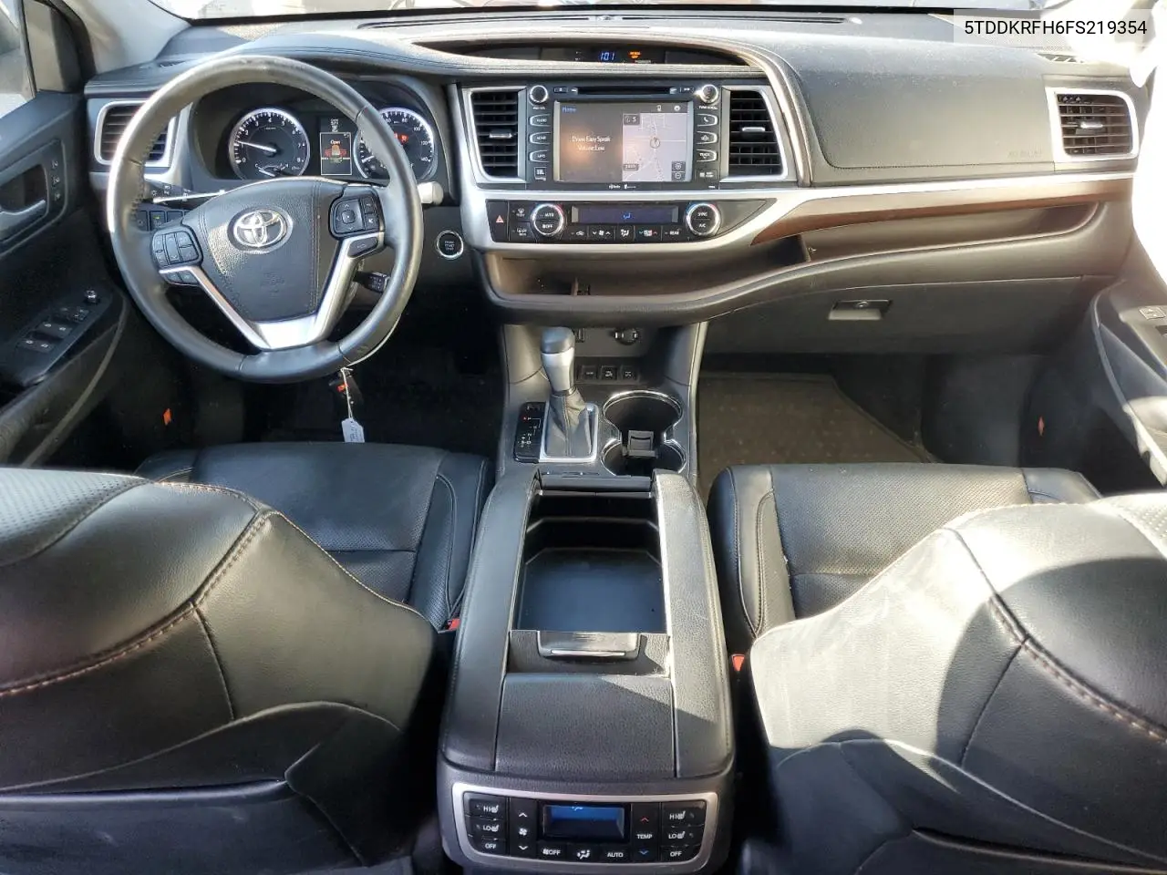5TDDKRFH6FS219354 2015 Toyota Highlander Limited