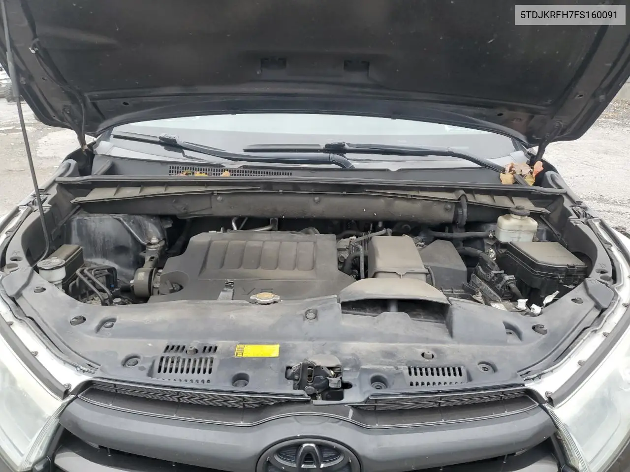 5TDJKRFH7FS160091 2015 Toyota Highlander Xle