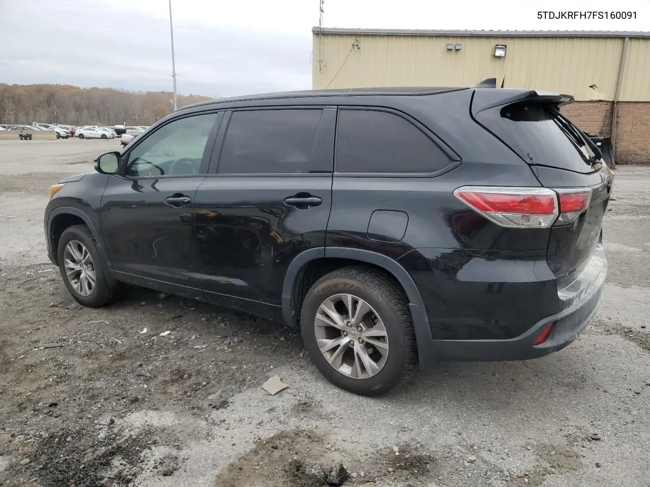 5TDJKRFH7FS160091 2015 Toyota Highlander Xle