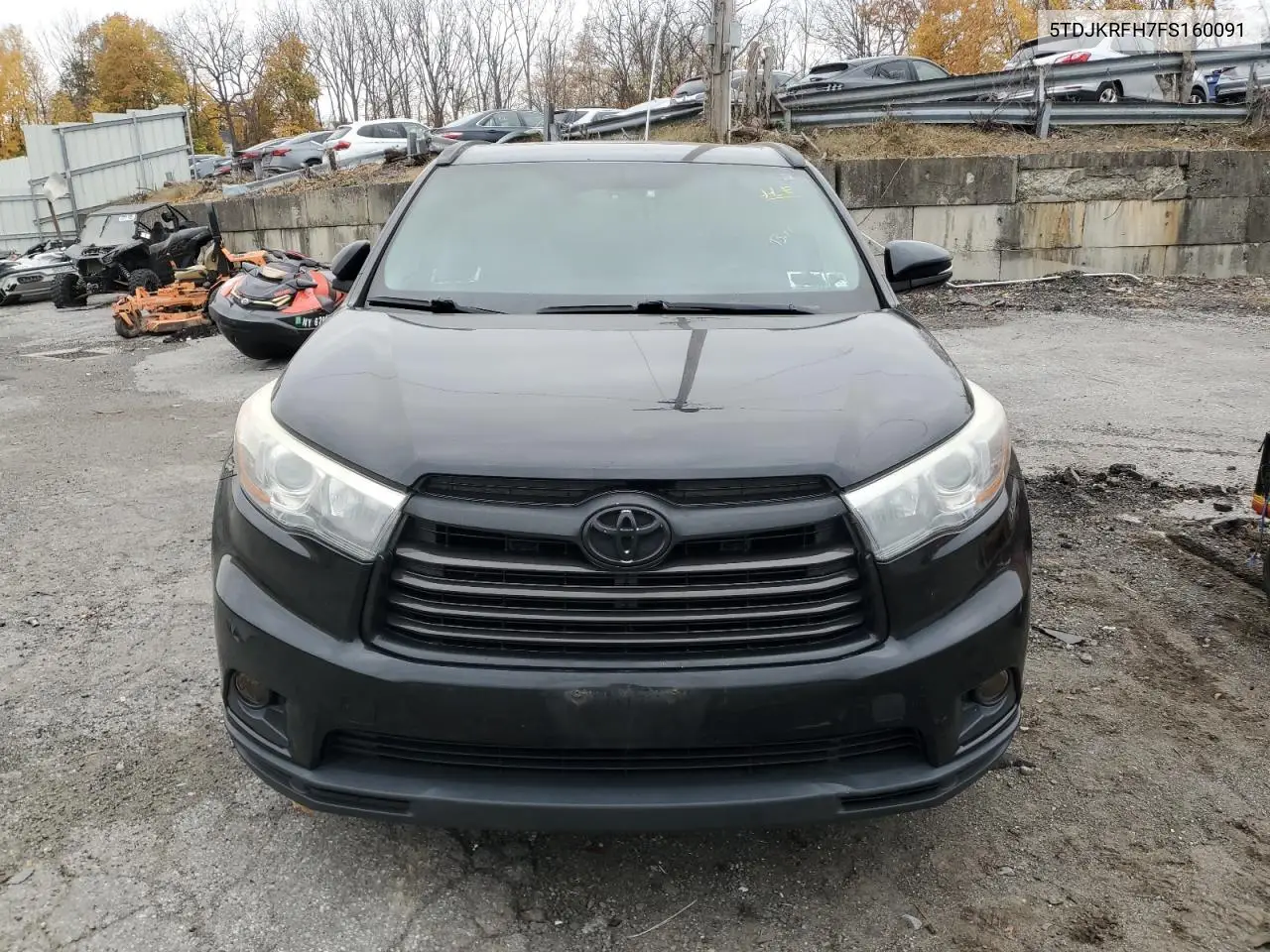 5TDJKRFH7FS160091 2015 Toyota Highlander Xle
