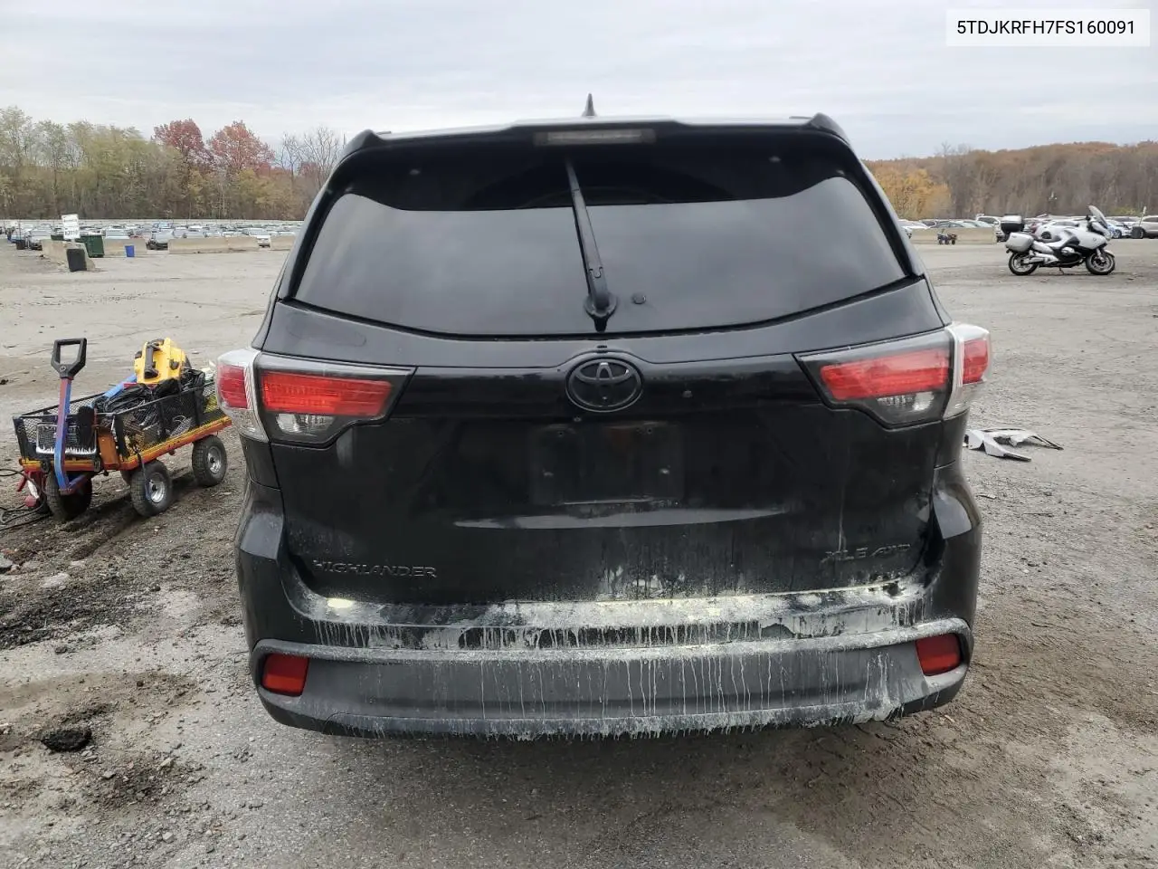 5TDJKRFH7FS160091 2015 Toyota Highlander Xle