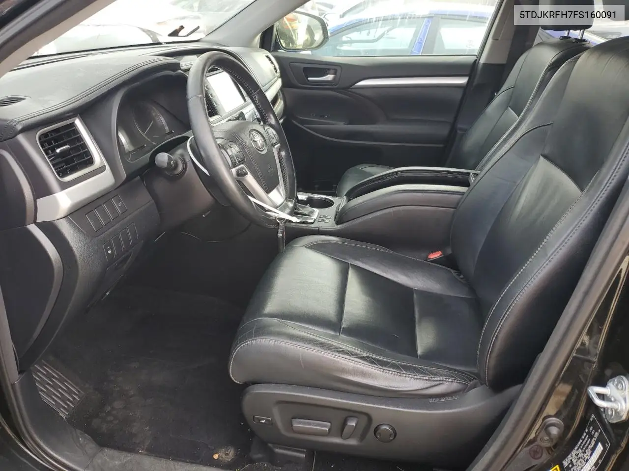 5TDJKRFH7FS160091 2015 Toyota Highlander Xle