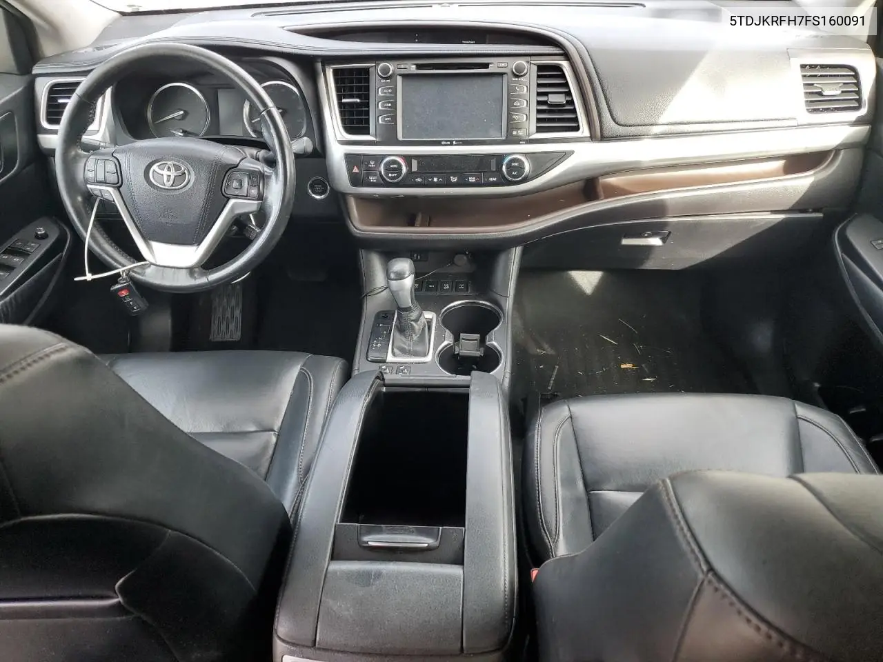 5TDJKRFH7FS160091 2015 Toyota Highlander Xle
