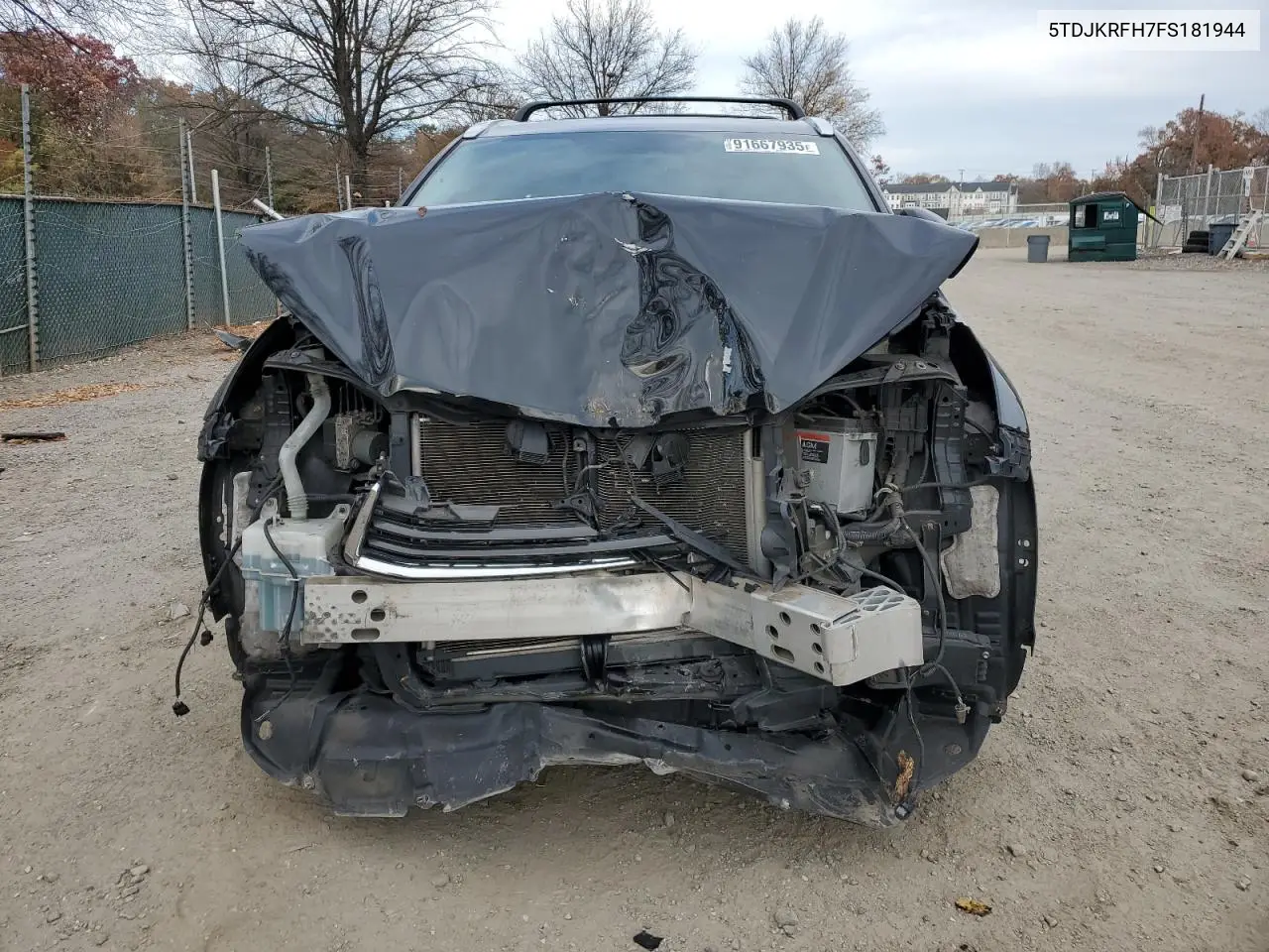5TDJKRFH7FS181944 2015 Toyota Highlander Xle