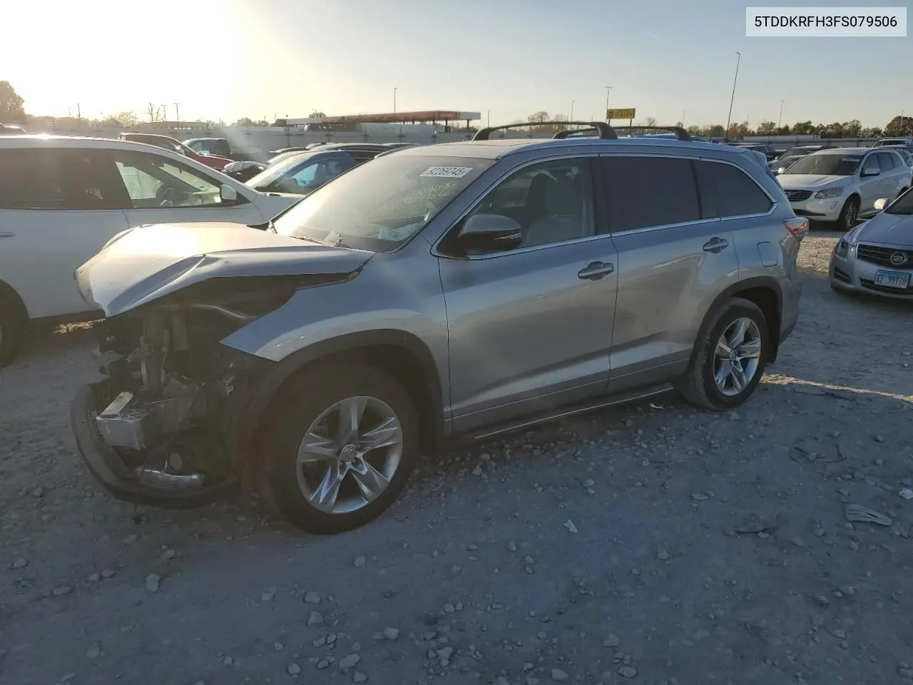 5TDDKRFH3FS079506 2015 Toyota Highlander Limited