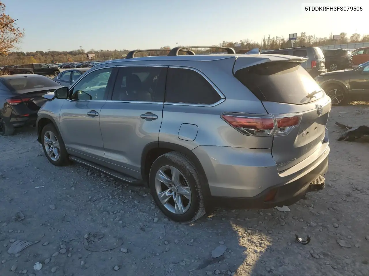 5TDDKRFH3FS079506 2015 Toyota Highlander Limited