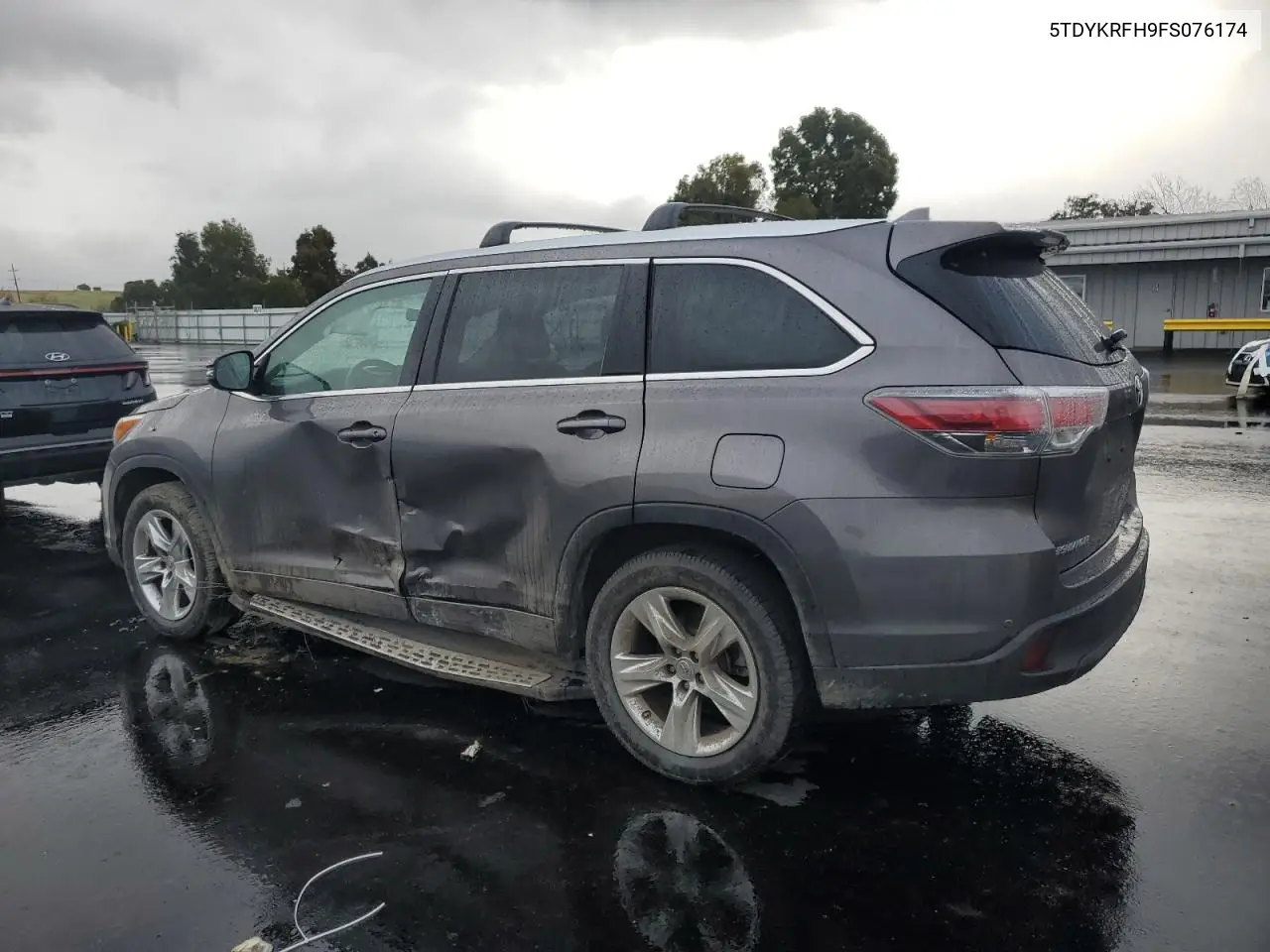 5TDYKRFH9FS076174 2015 Toyota Highlander Limited