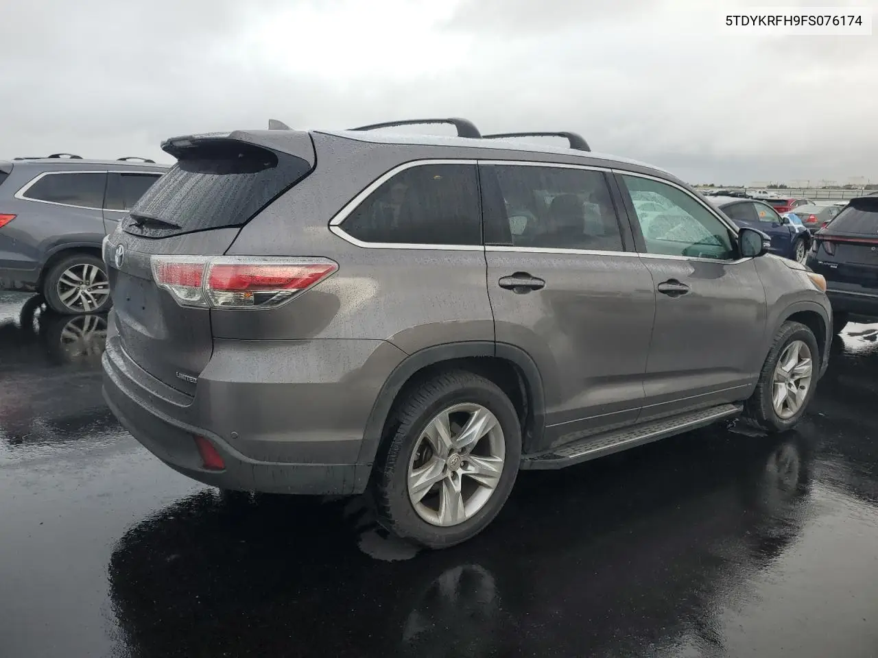 5TDYKRFH9FS076174 2015 Toyota Highlander Limited