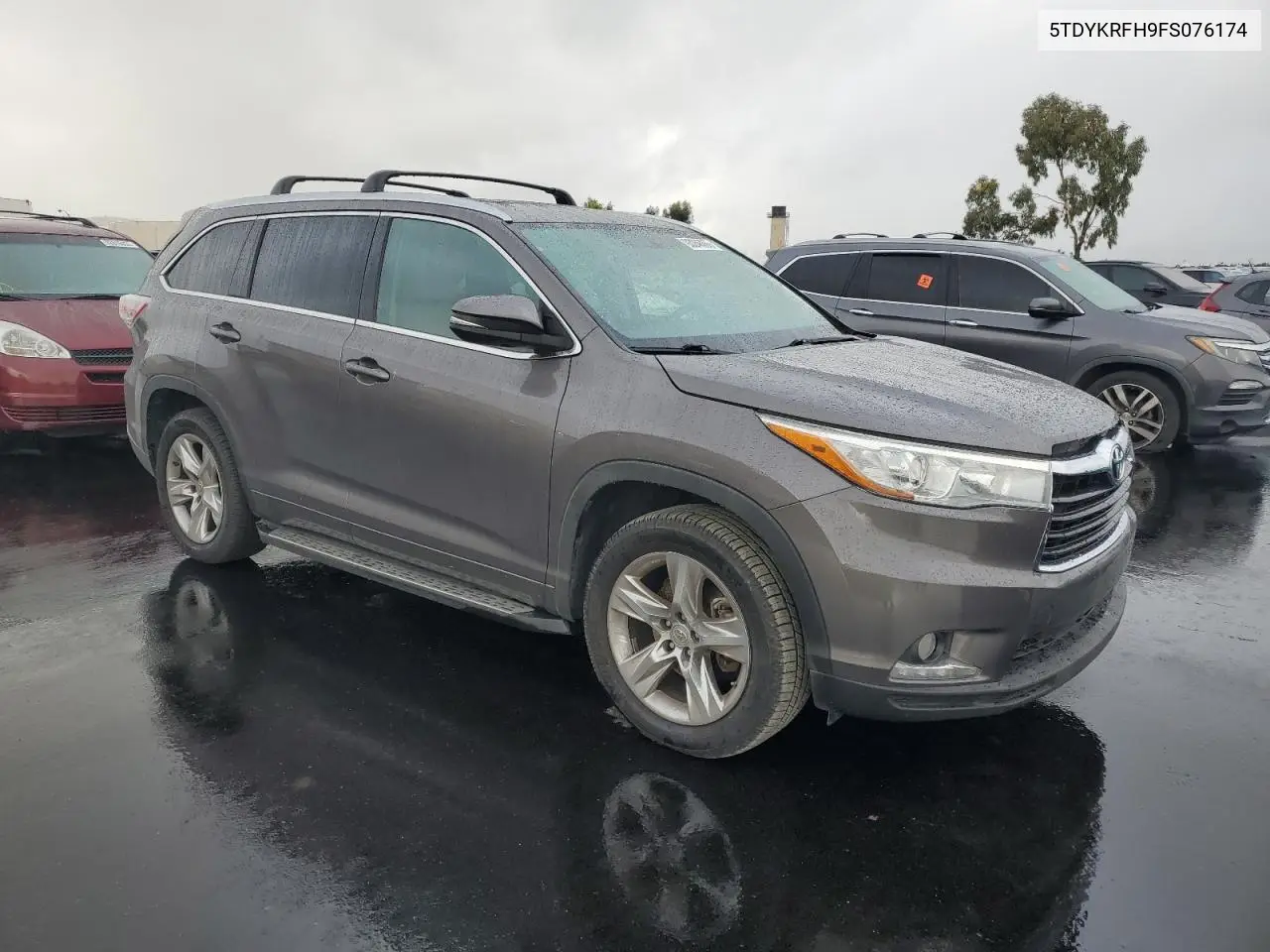 5TDYKRFH9FS076174 2015 Toyota Highlander Limited