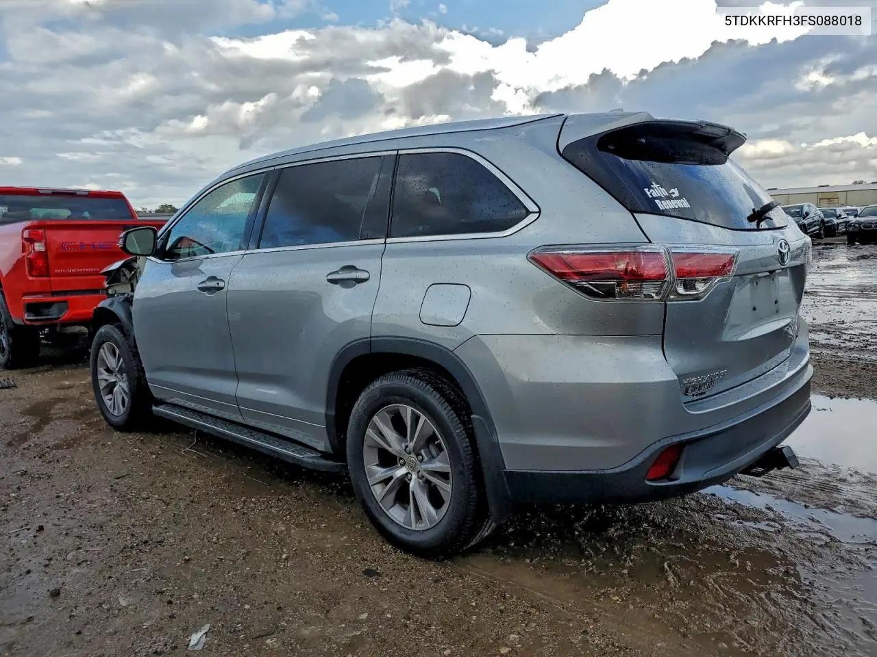 5TDKKRFH3FS088018 2015 Toyota Highlander Xle