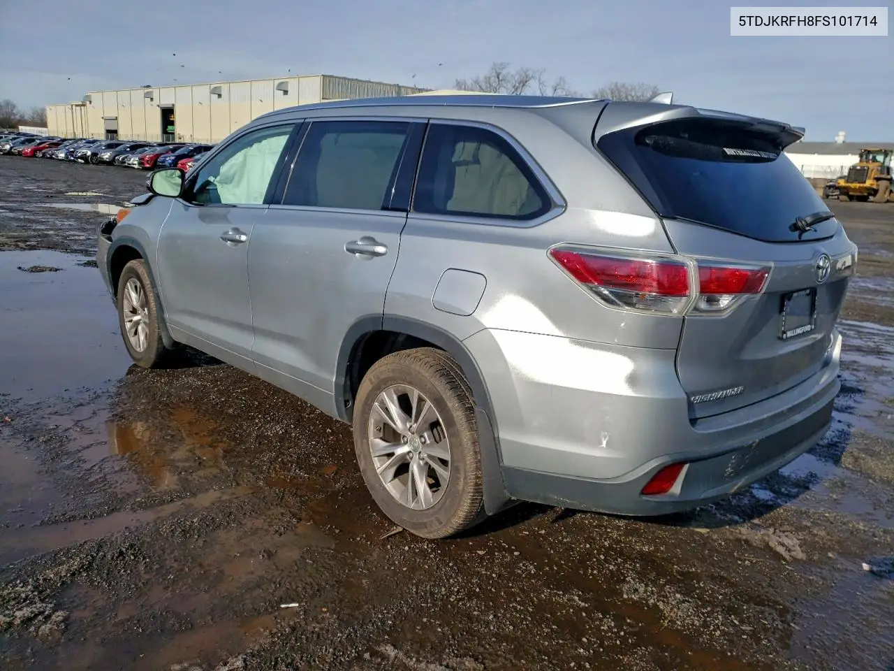 5TDJKRFH8FS101714 2015 Toyota Highlander Xle