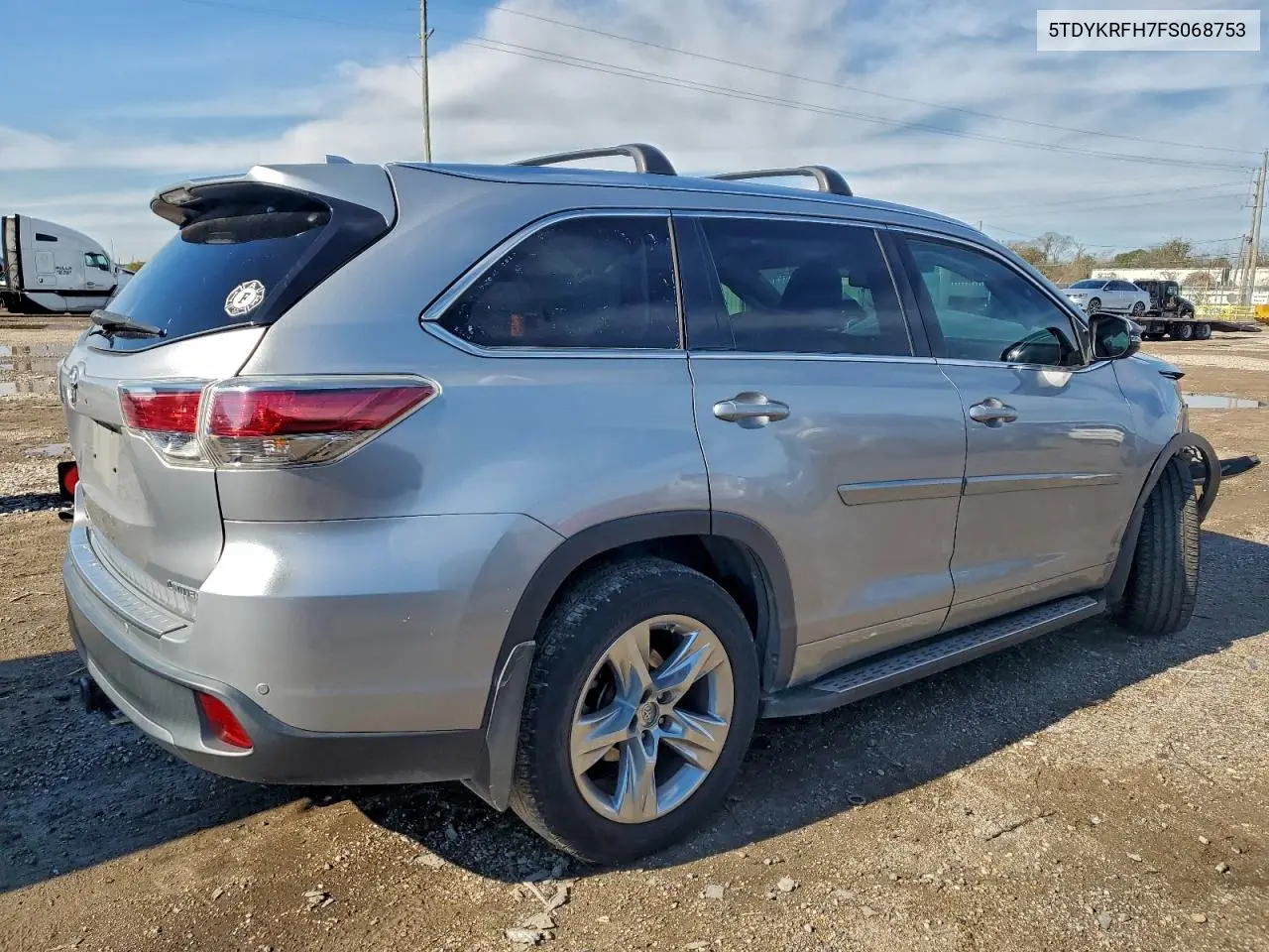 5TDYKRFH7FS068753 2015 Toyota Highlander Limited