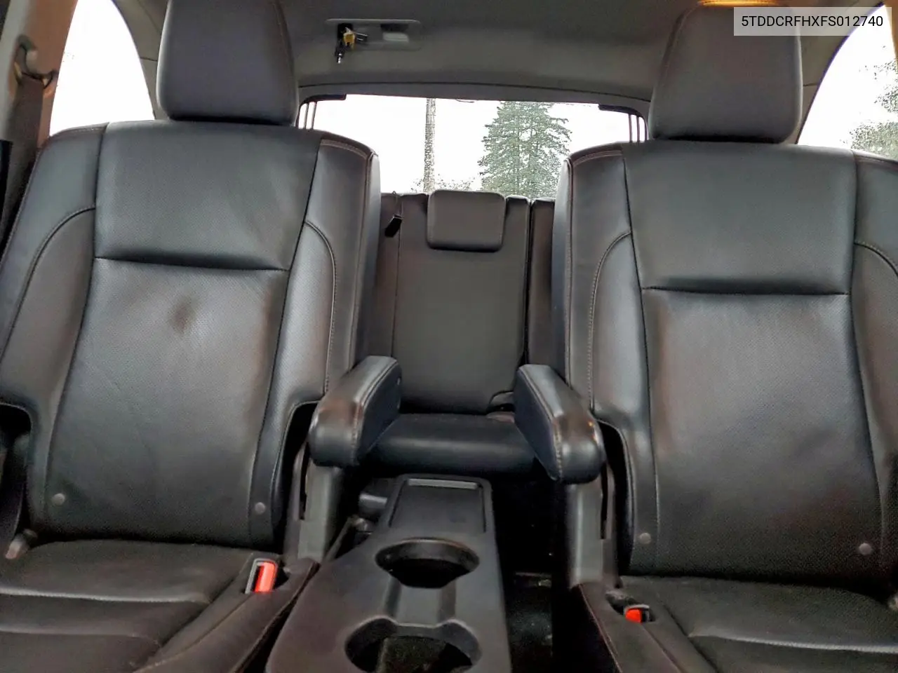5TDDCRFHXFS012740 2015 Toyota Highlander Hybrid Limited