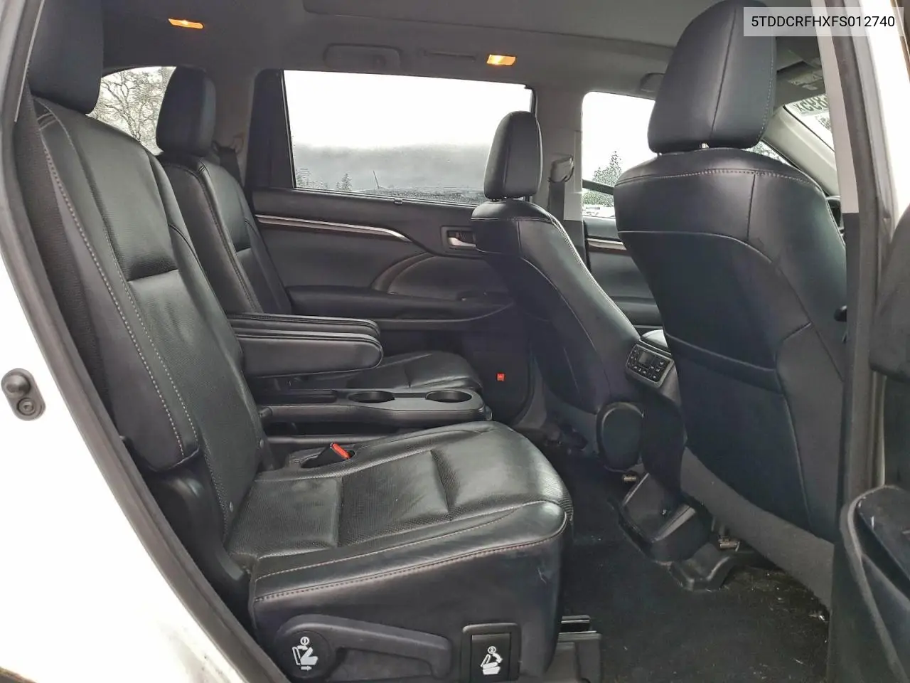 5TDDCRFHXFS012740 2015 Toyota Highlander Hybrid Limited