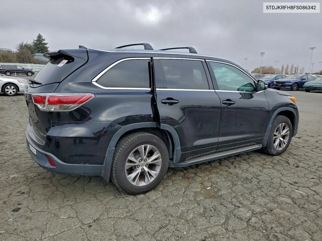 5TDJKRFH8FS086342 2015 Toyota Highlander Xle