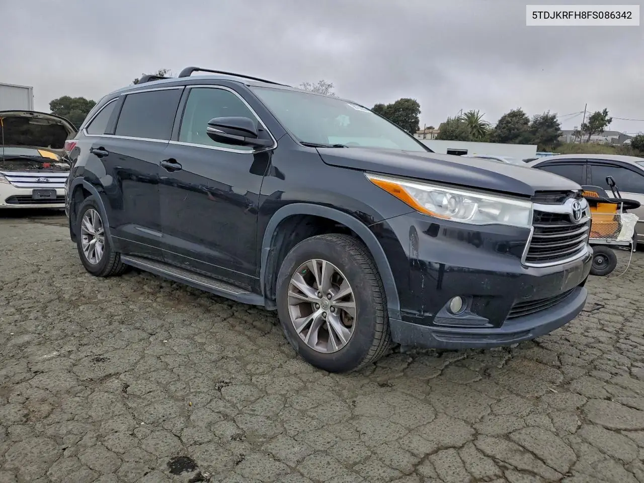 5TDJKRFH8FS086342 2015 Toyota Highlander Xle