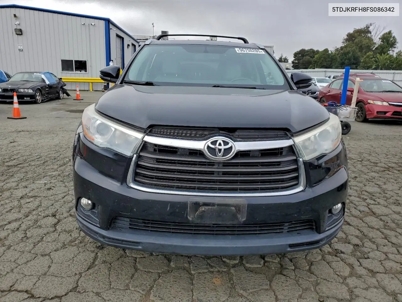 5TDJKRFH8FS086342 2015 Toyota Highlander Xle