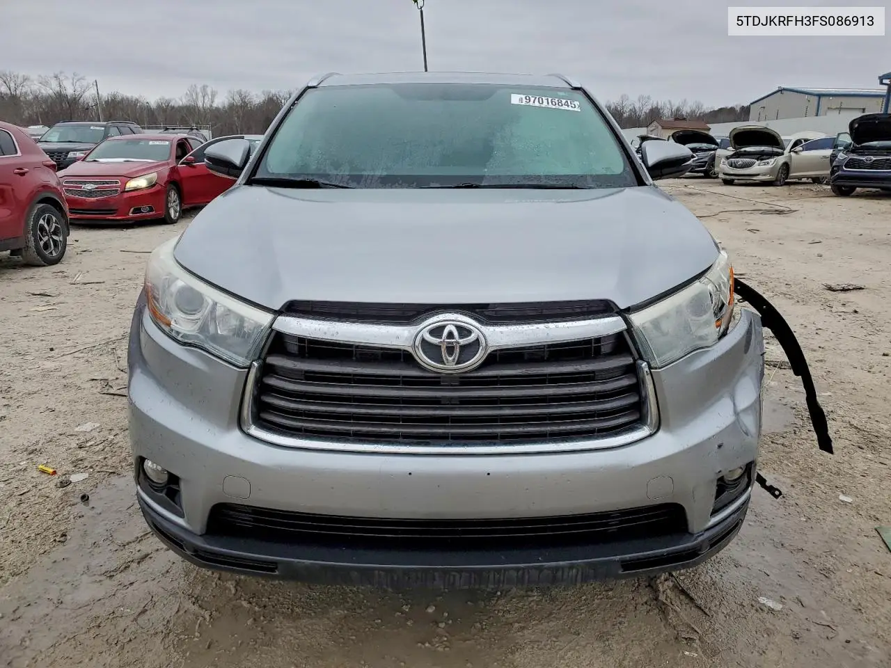 5TDJKRFH3FS086913 2015 Toyota Highlander Xle