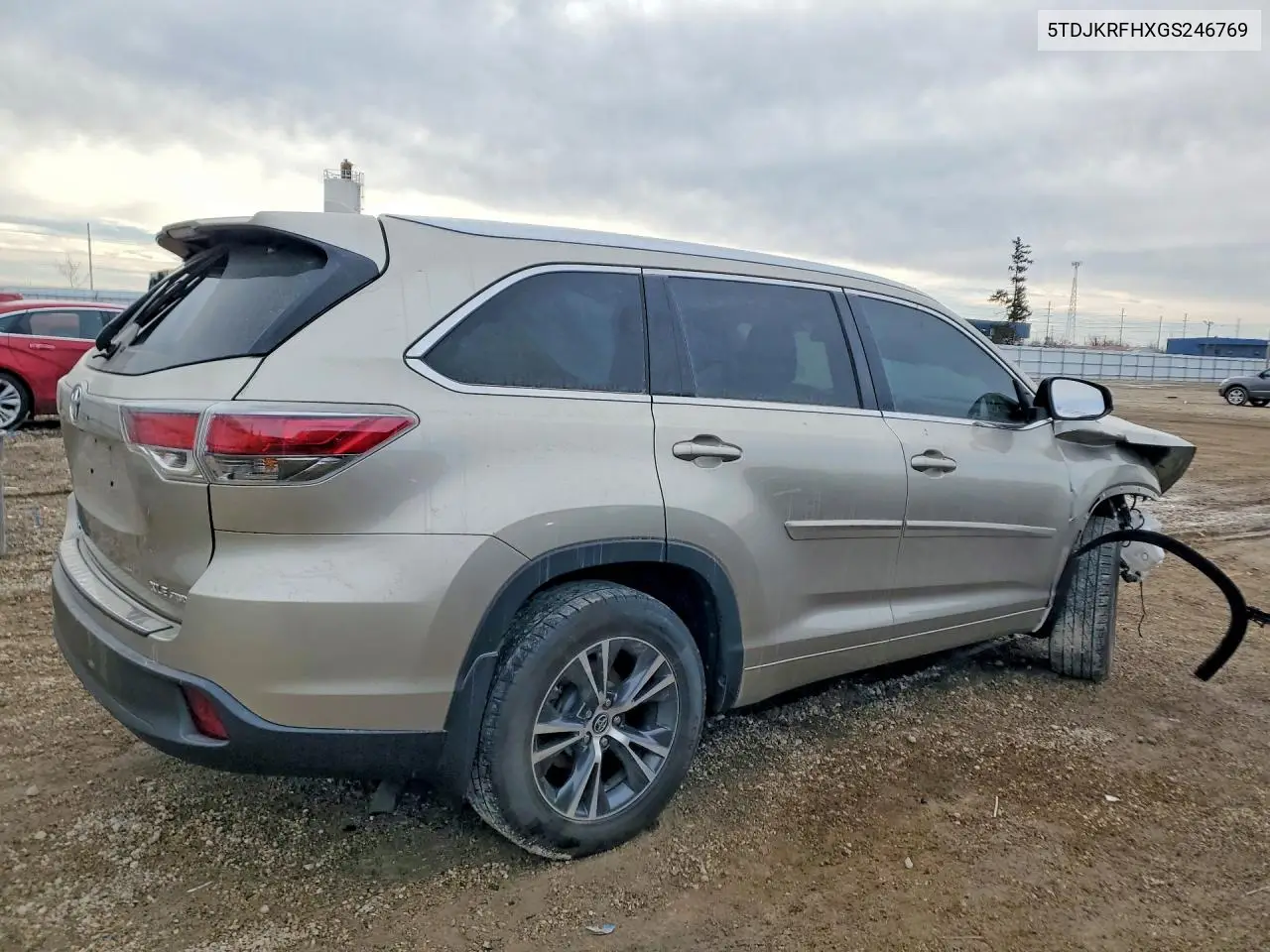 5TDJKRFHXGS246769 2016 Toyota Highlander Xle