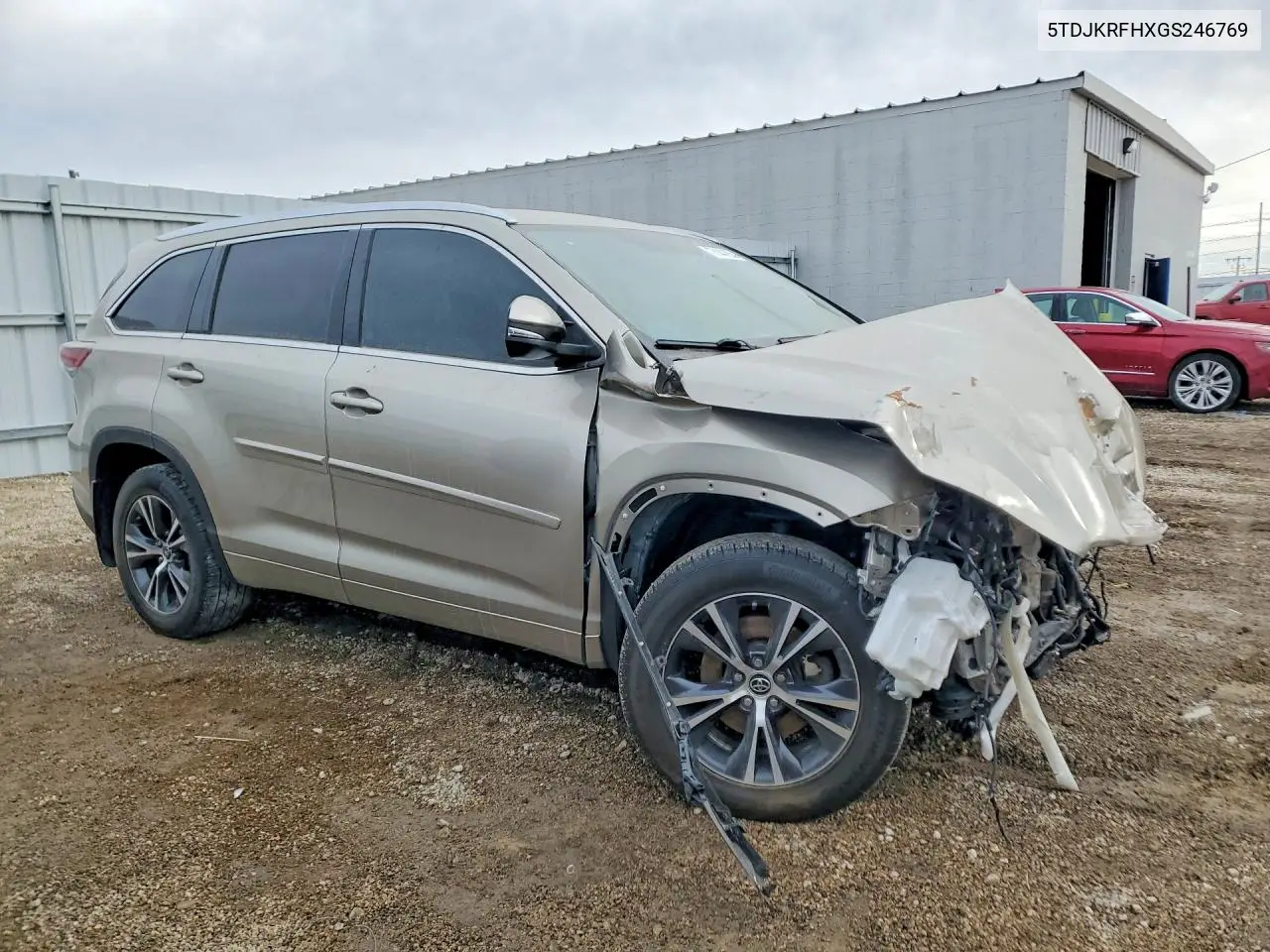 5TDJKRFHXGS246769 2016 Toyota Highlander Xle