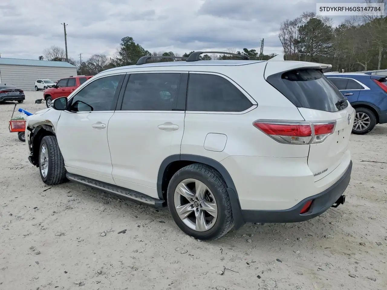 5TDYKRFH6GS147784 2016 Toyota Highlander Limited