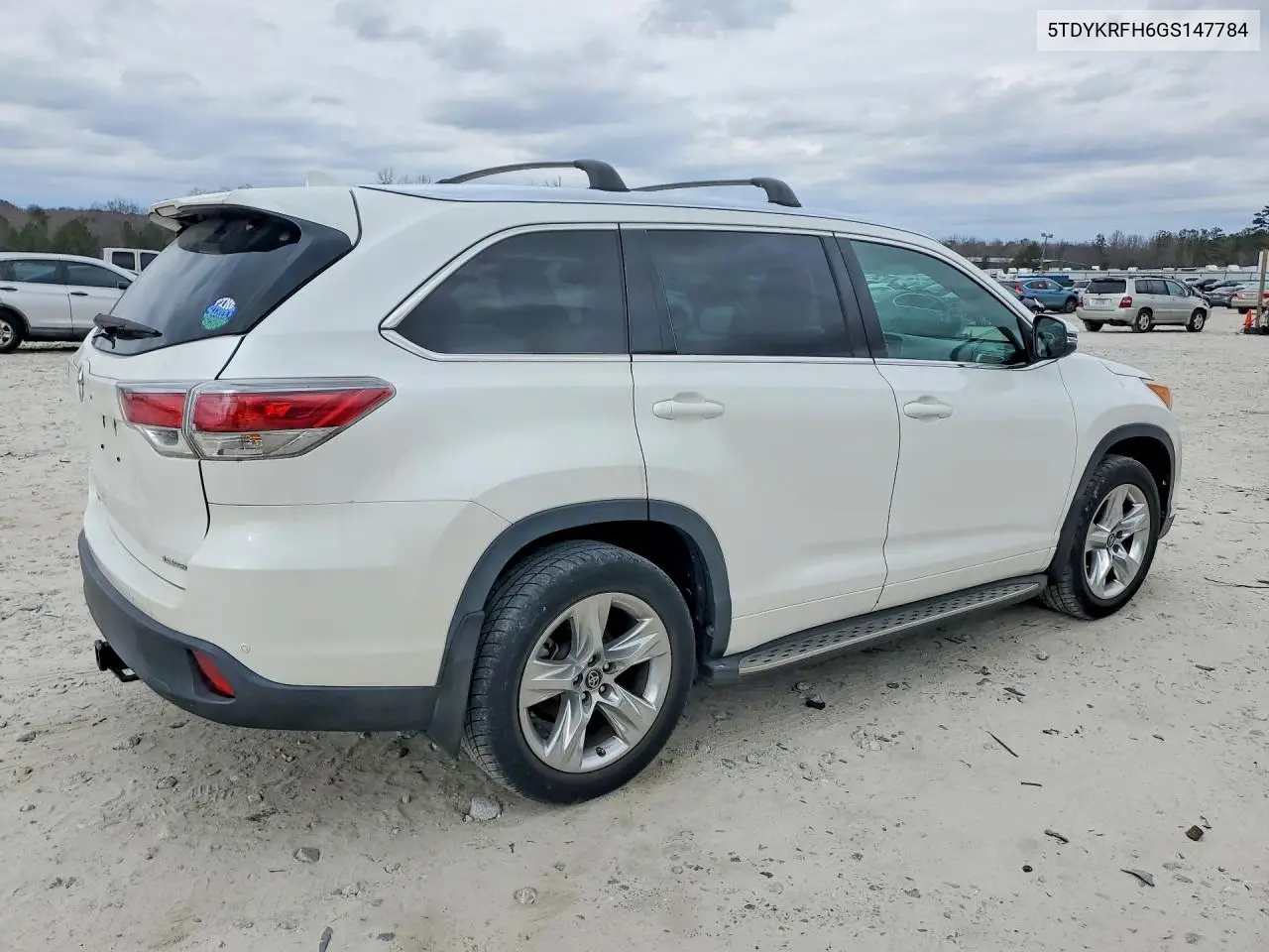 5TDYKRFH6GS147784 2016 Toyota Highlander Limited