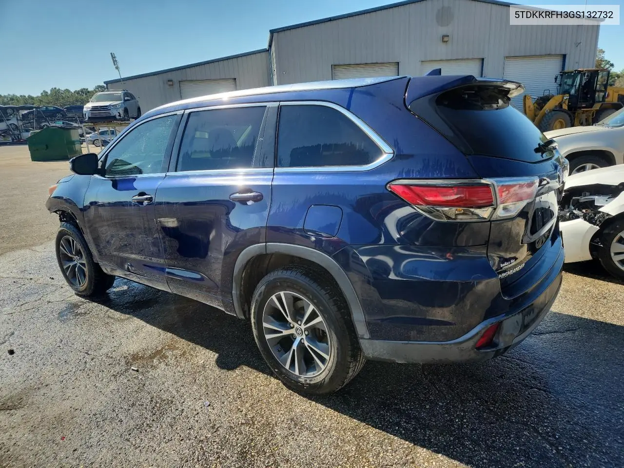 5TDKKRFH3GS132732 2016 Toyota Highlander Xle
